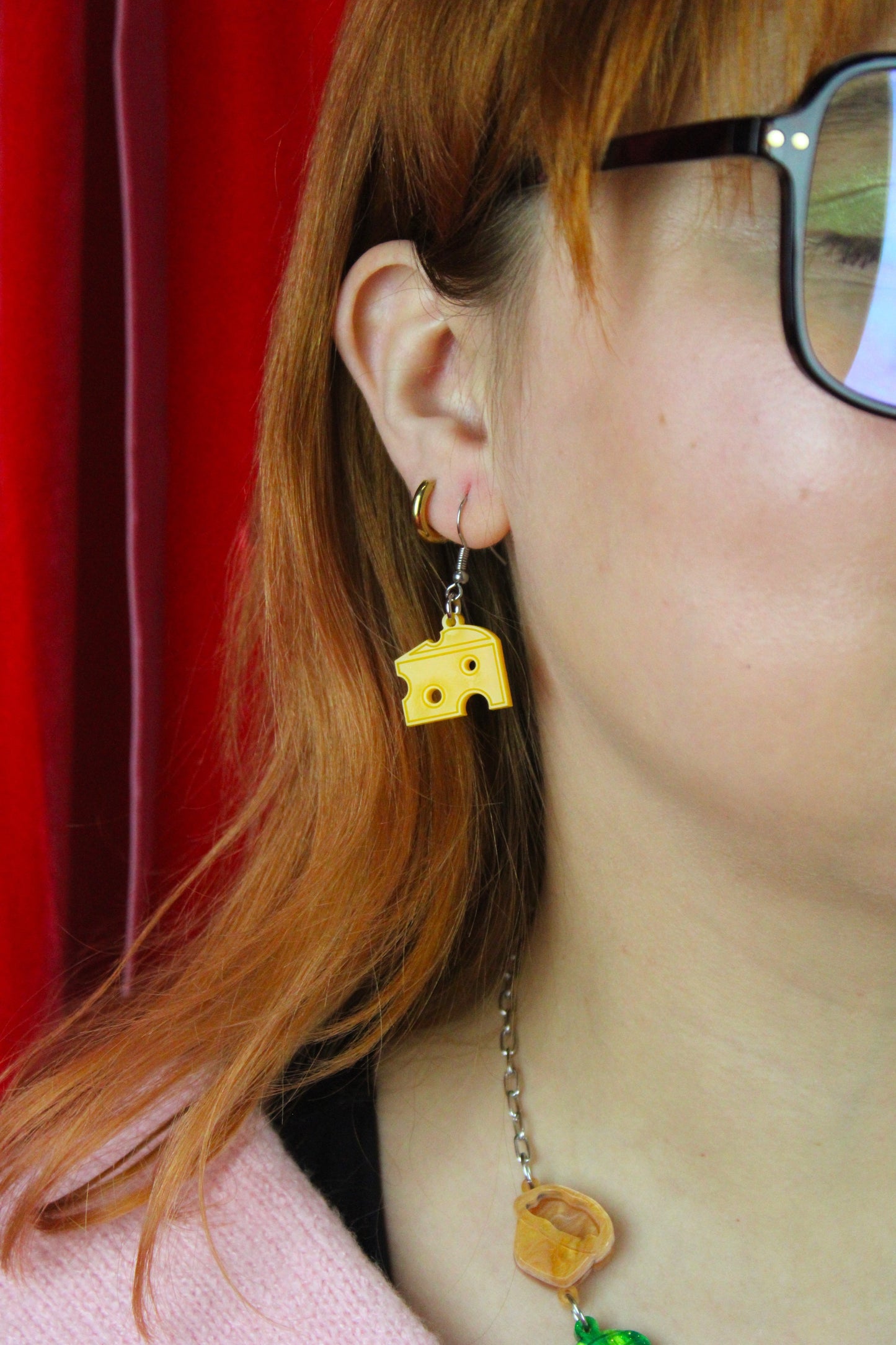 Wine & Cheese Night Earrings