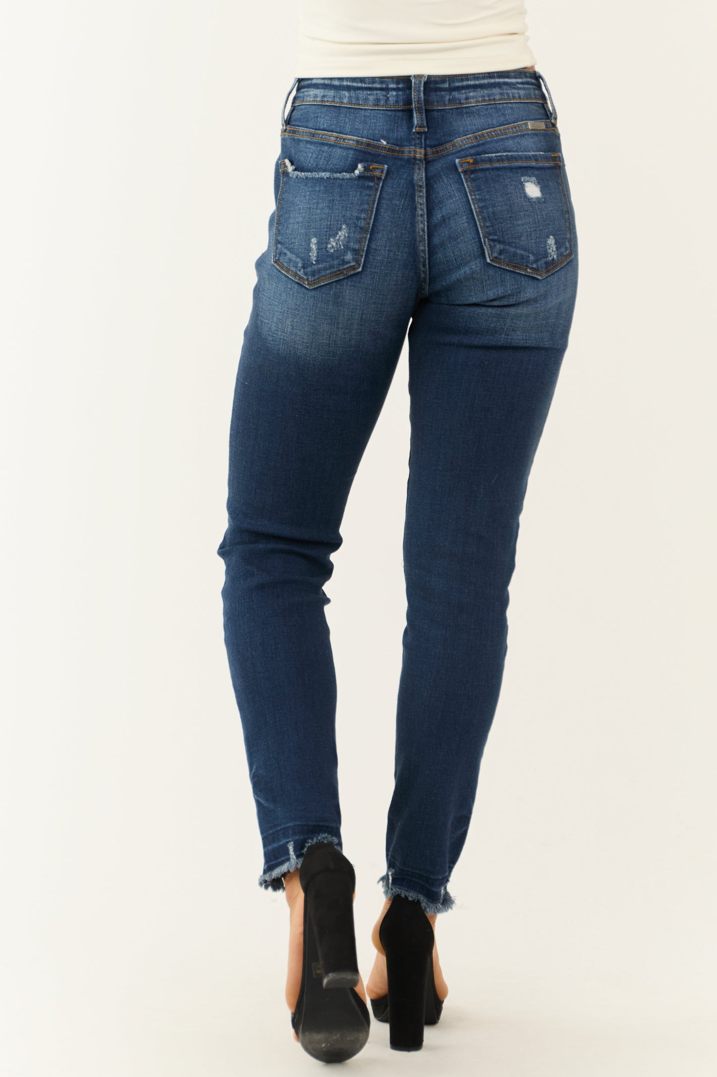 KanCan Dark Wash High Rise Skinny Jeans