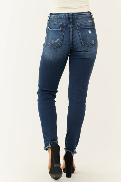 KanCan Dark Wash High Rise Skinny Jeans