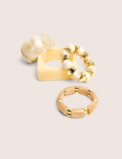 Pack of Four Resin Bangles