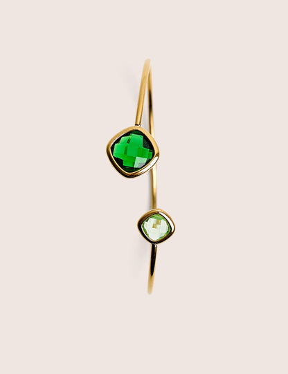 Emerald Stone Bangle