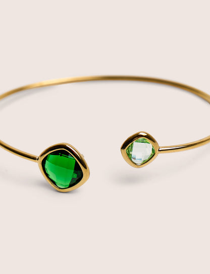 Emerald Stone Bangle