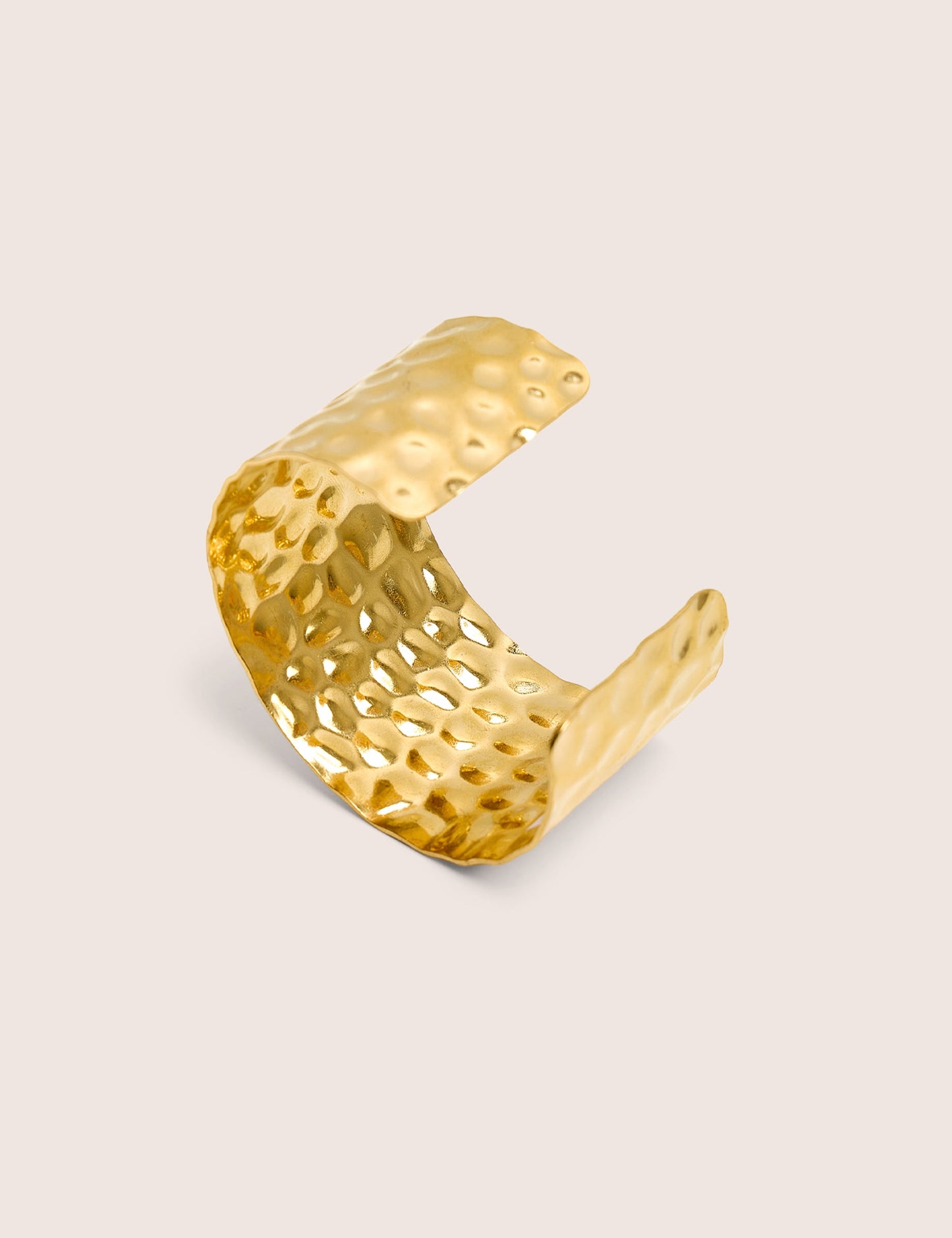 Textured Gold Plated Cuff