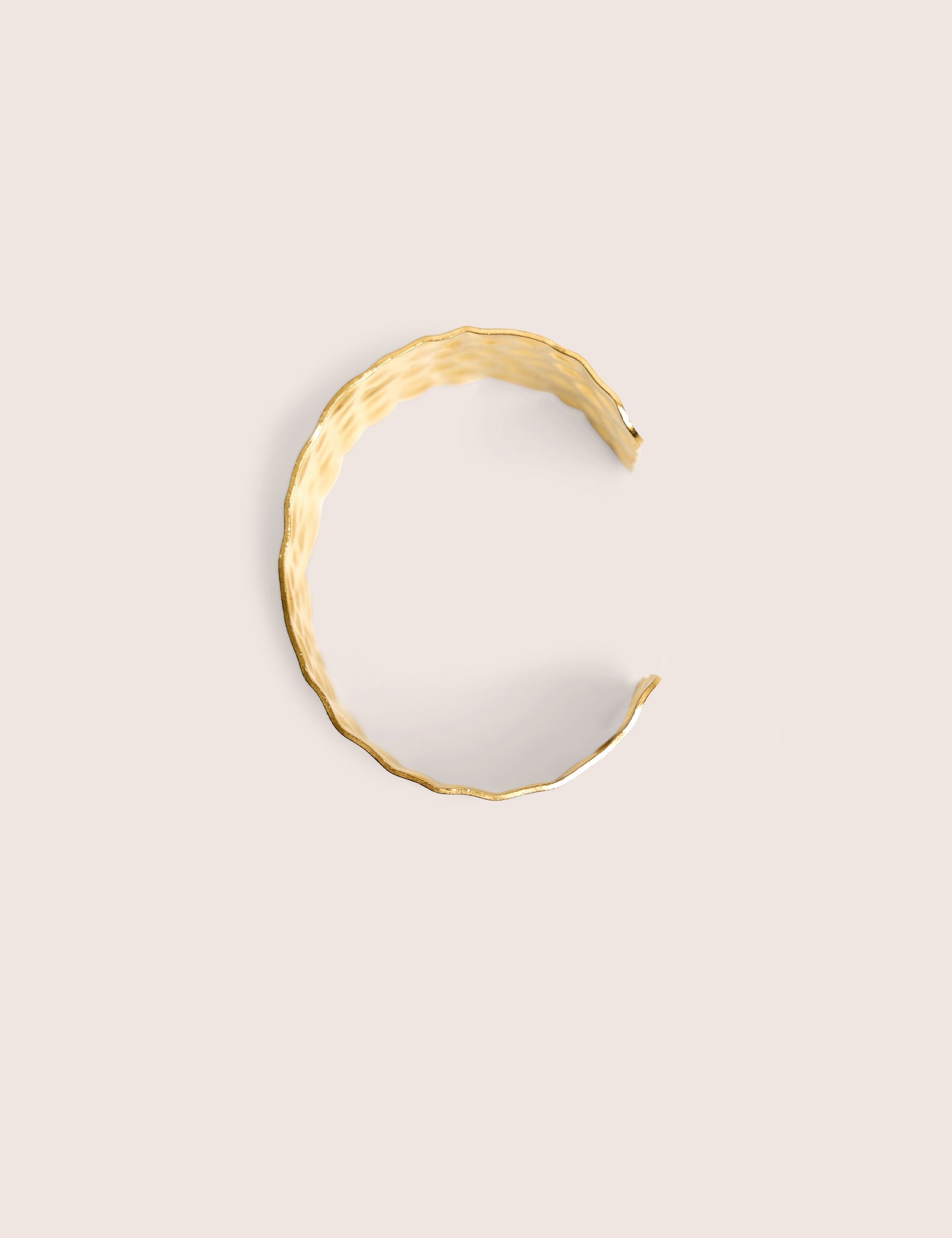 Textured Gold Plated Cuff