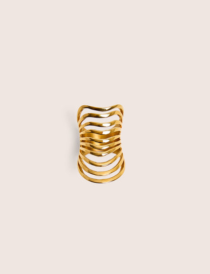 Stacked Gold Ring