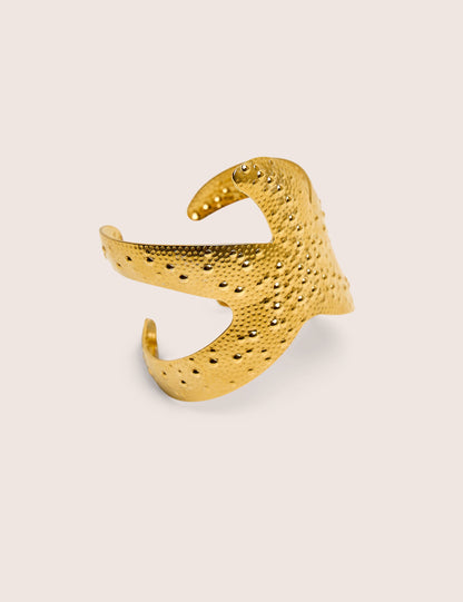 Public Desire Starfish Adjustable Cuff in Gold