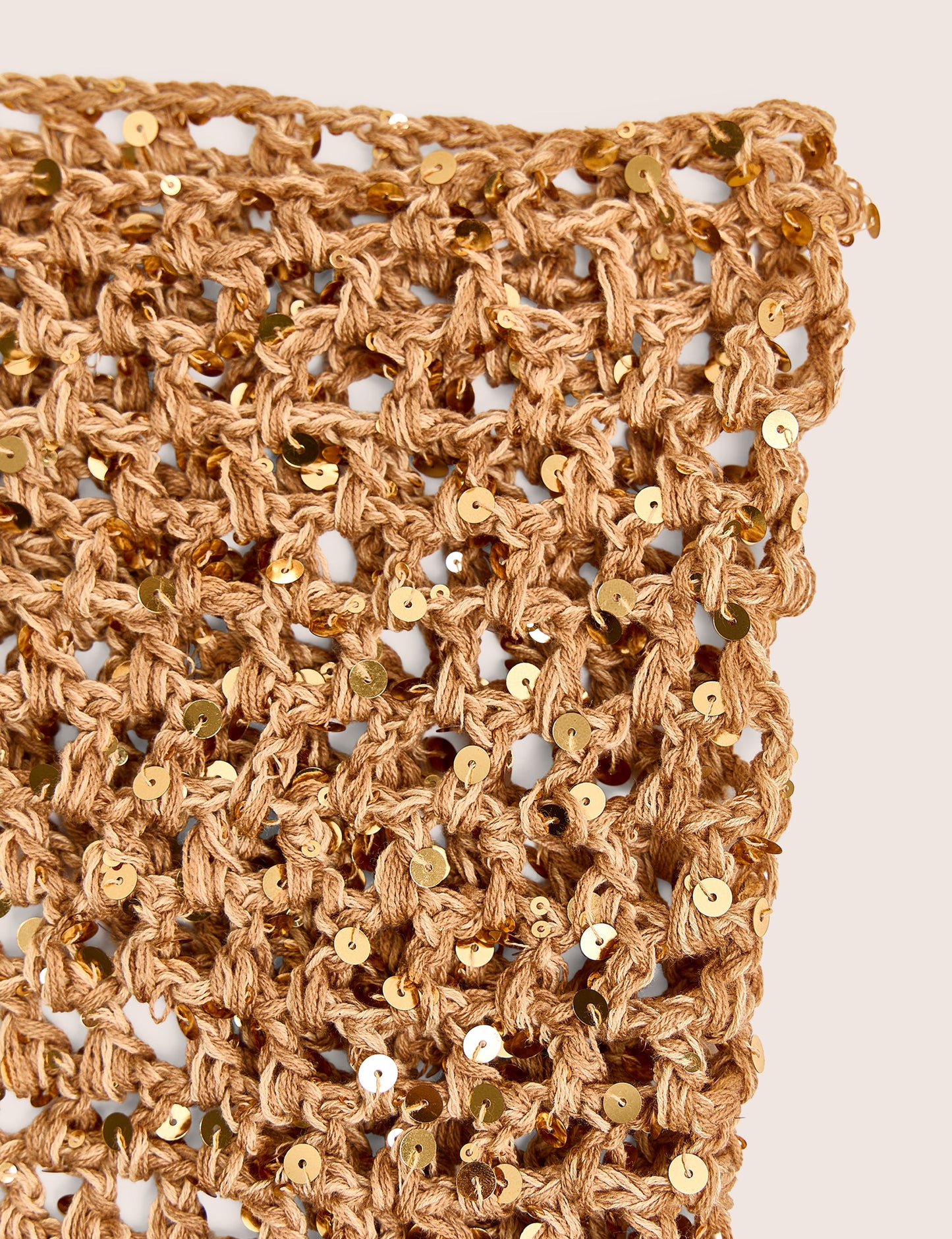 Crochet Bandana in Gold