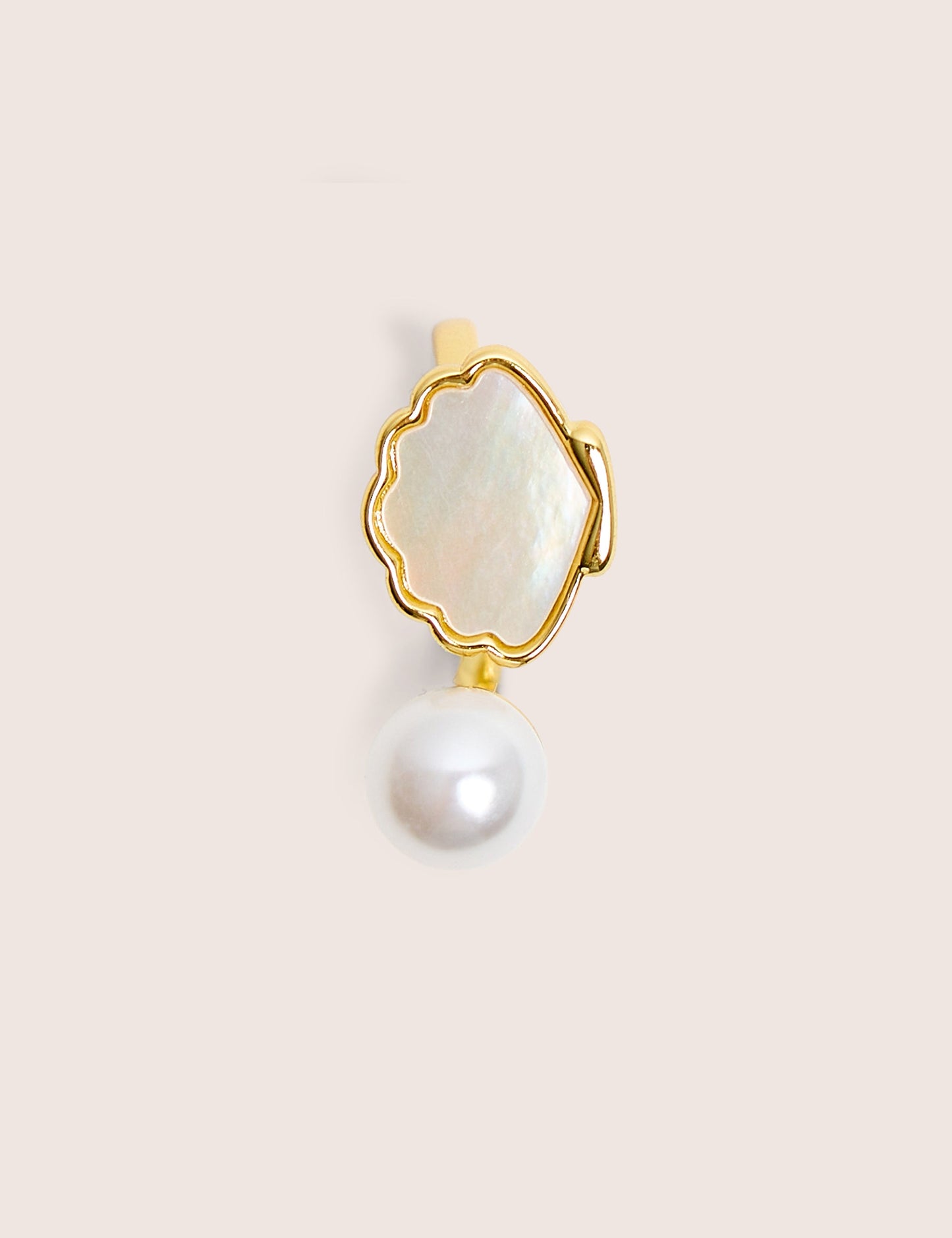 Adjustable Pearl Ring