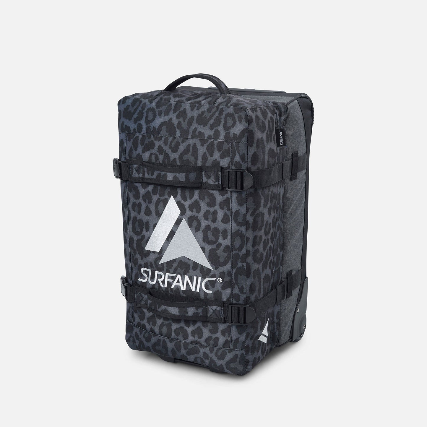 Surfanic Maxim 3.0 70L Roller Bag - Jet Black