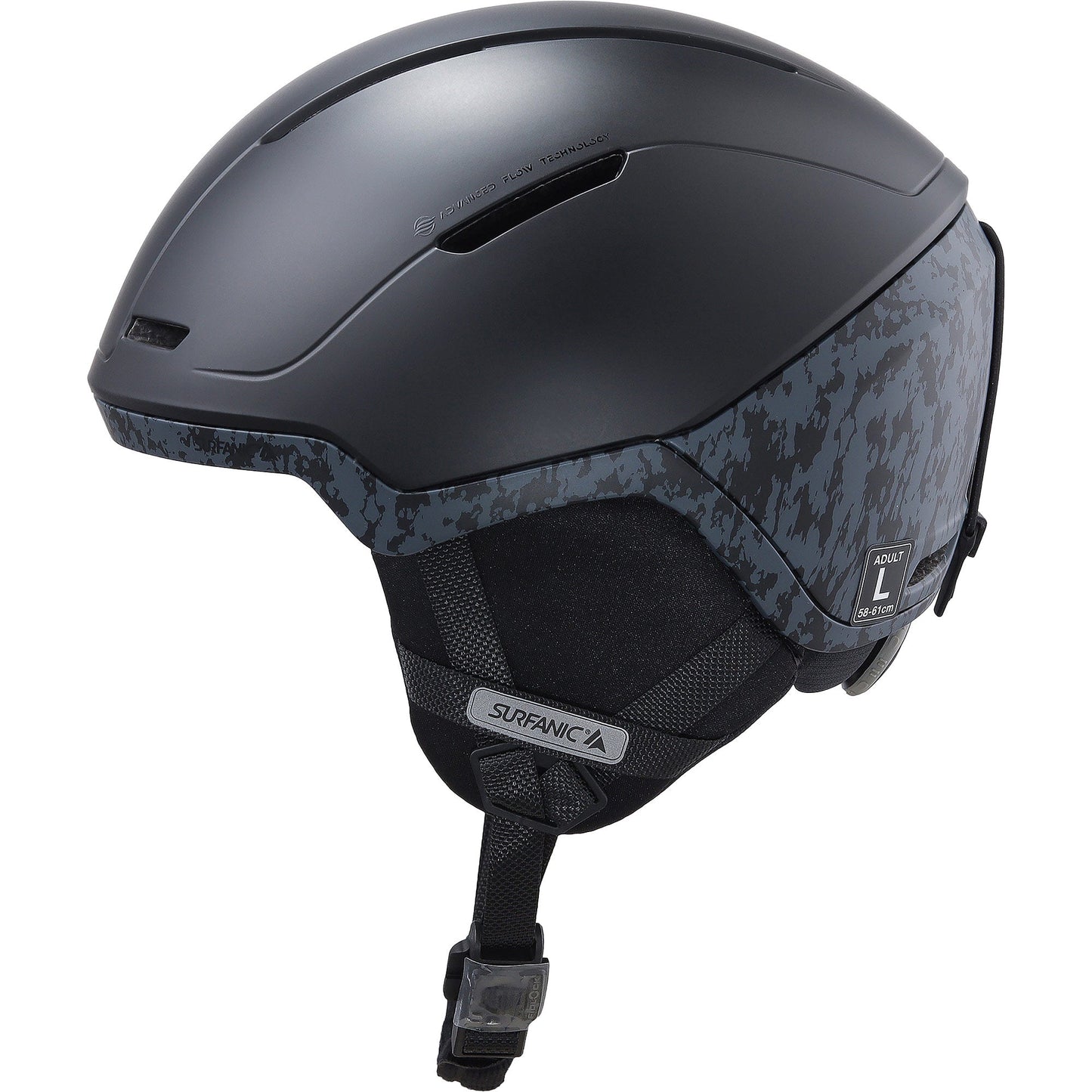 Surfanic Sentinal Map Helmet - Black