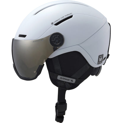 Surfanic Halo Visor Helmet - White