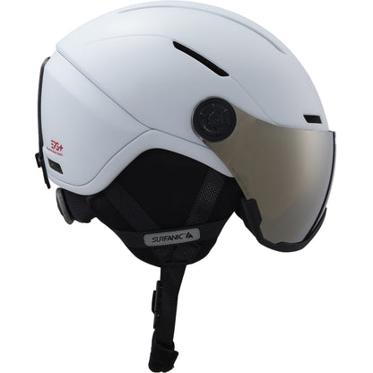 Surfanic Halo Visor Helmet - White