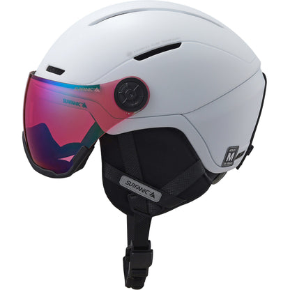 Surfanic Halo Visor Helmet - Optic White