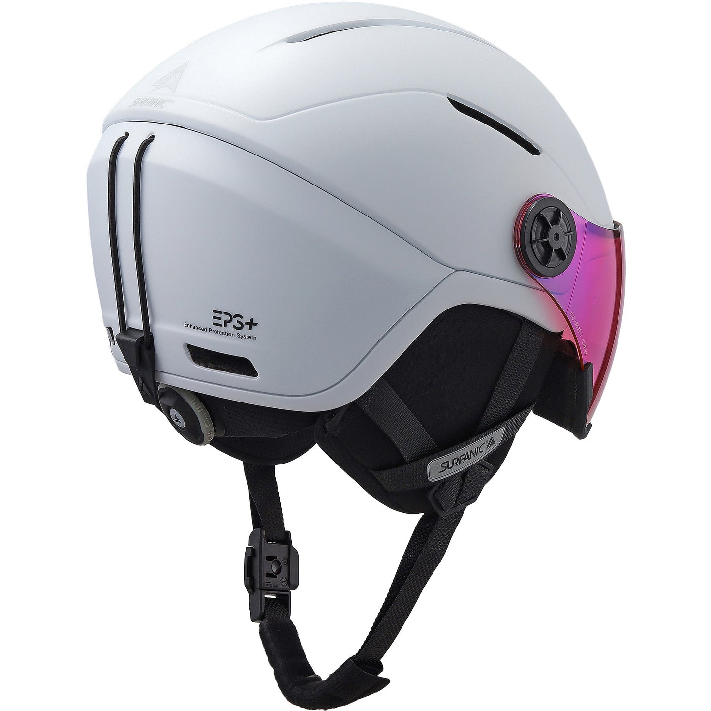 Surfanic Halo Visor Helmet - Optic White