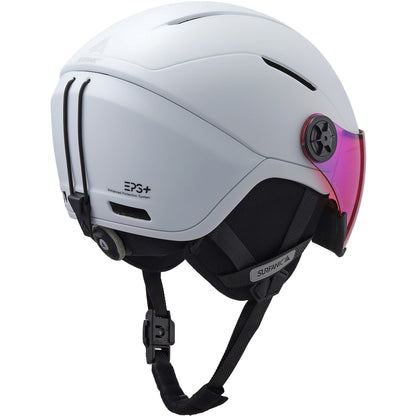 Surfanic Halo Visor Helmet - Optic White