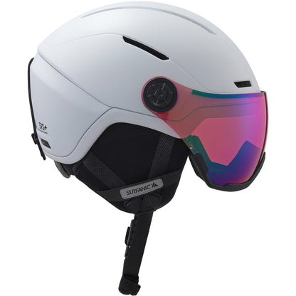 Surfanic Halo Visor Helmet - Optic White