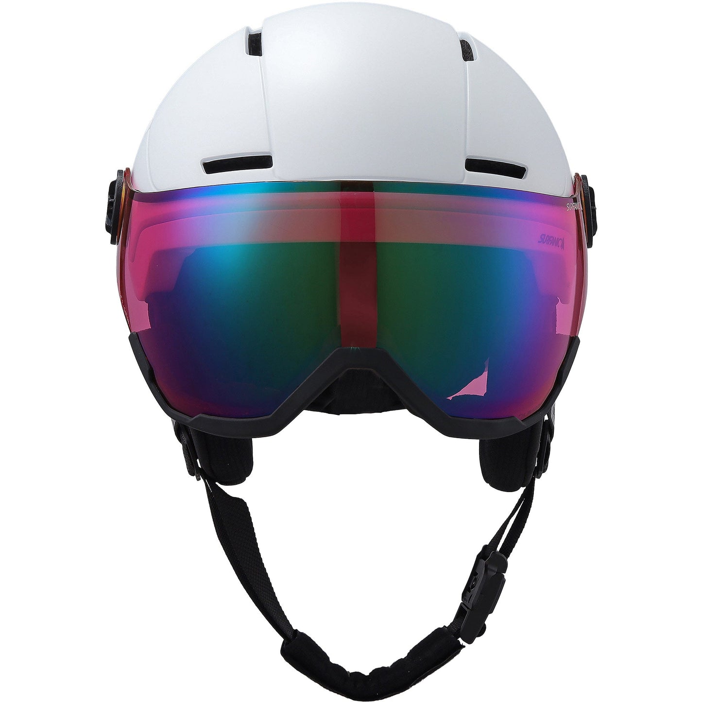 Surfanic Halo Visor Helmet - Optic White