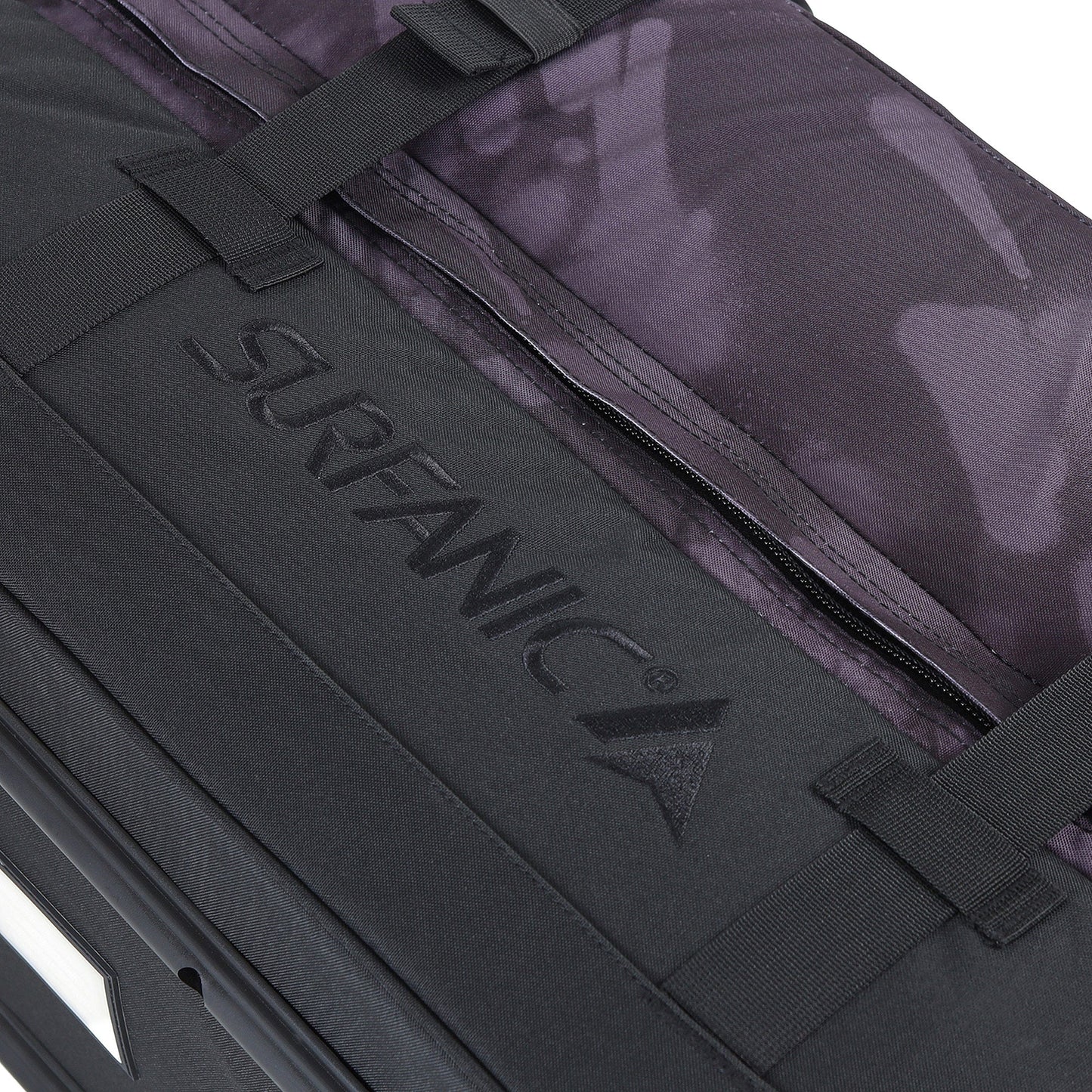 Surfanic Maxim 3.0 70L Roller Bag - Black Vandal