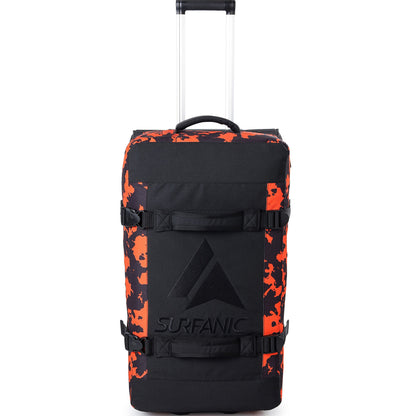 Surfanic Maxim 3.0 70L Roller Bag - Orange Map