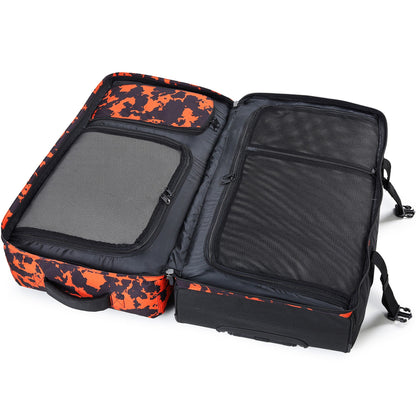 Surfanic Maxim 3.0 70L Roller Bag - Orange Map