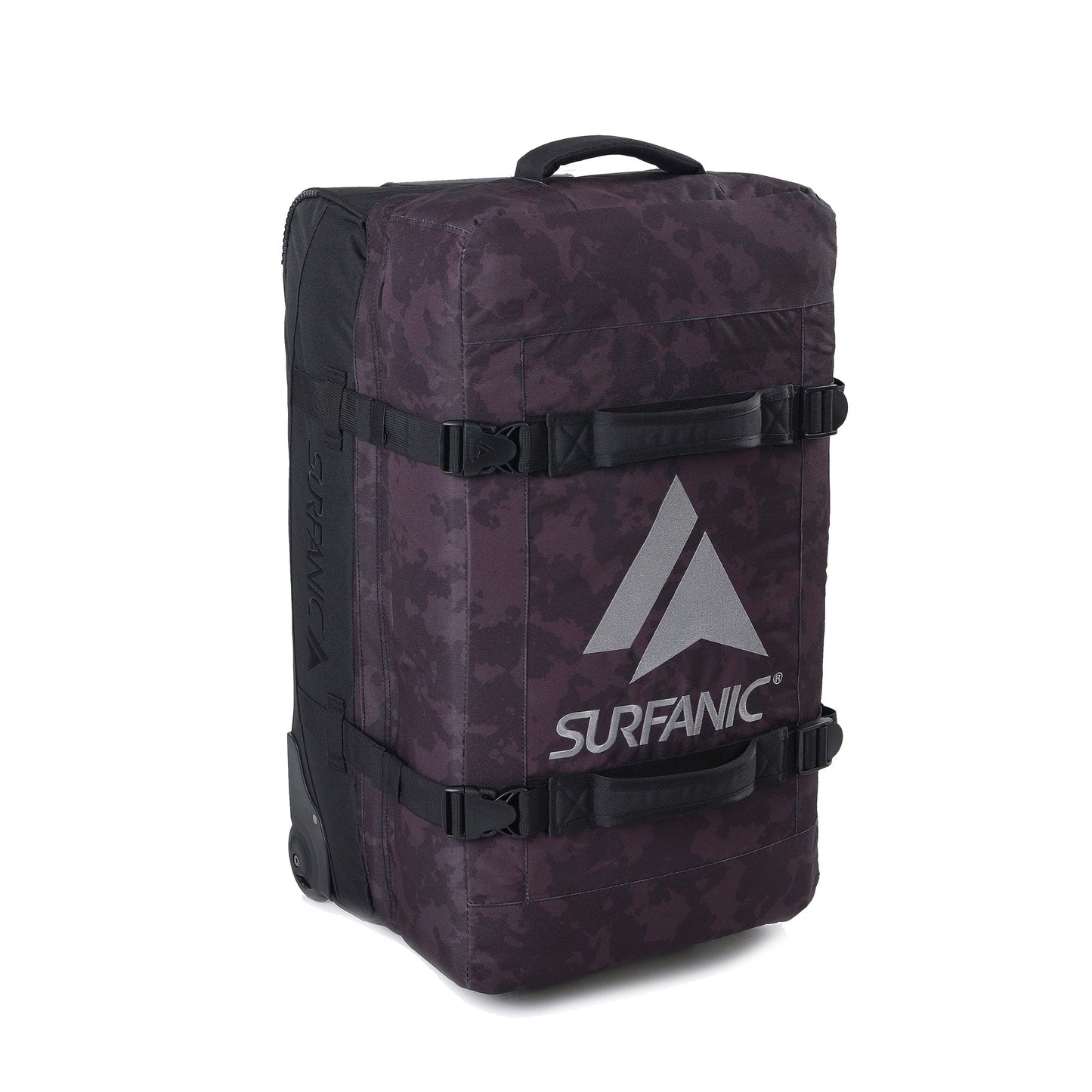 Surfanic Maxim 3.0 100L Roller Bag - Black Map