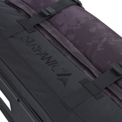 Surfanic Maxim 3.0 100L Roller Bag - Black Map