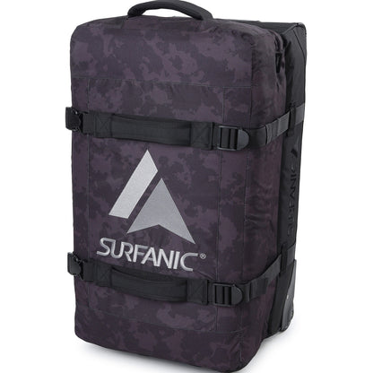 Surfanic Maxim 3.0 100L Roller Bag - Black Map