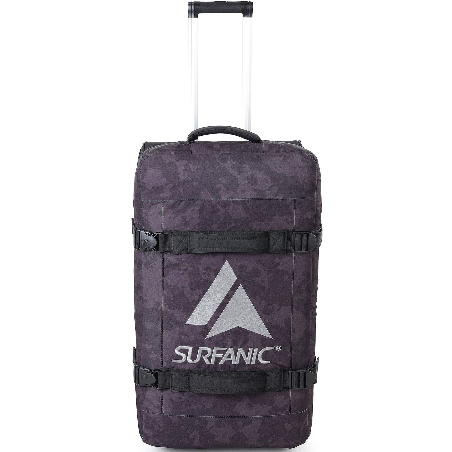 Surfanic Maxim 3.0 100L Roller Bag - Black Map