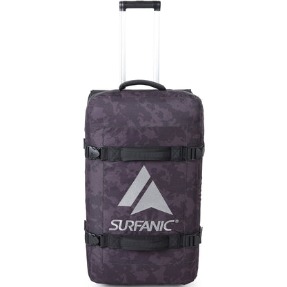 Surfanic Maxim 3.0 100L Roller Bag - Black Map