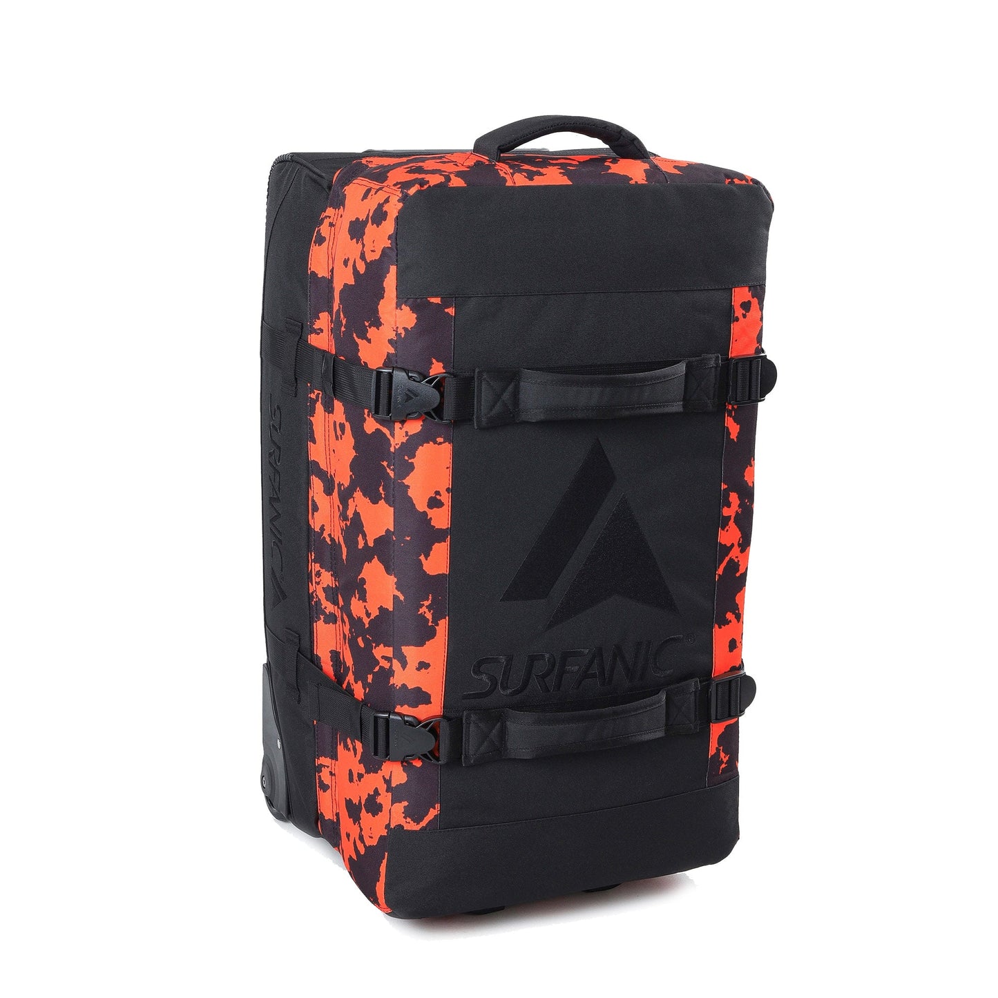 Surfanic Maxim 3.0 100L Roller Bag - Orange Map
