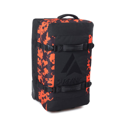 Surfanic Maxim 3.0 100L Roller Bag - Orange Map