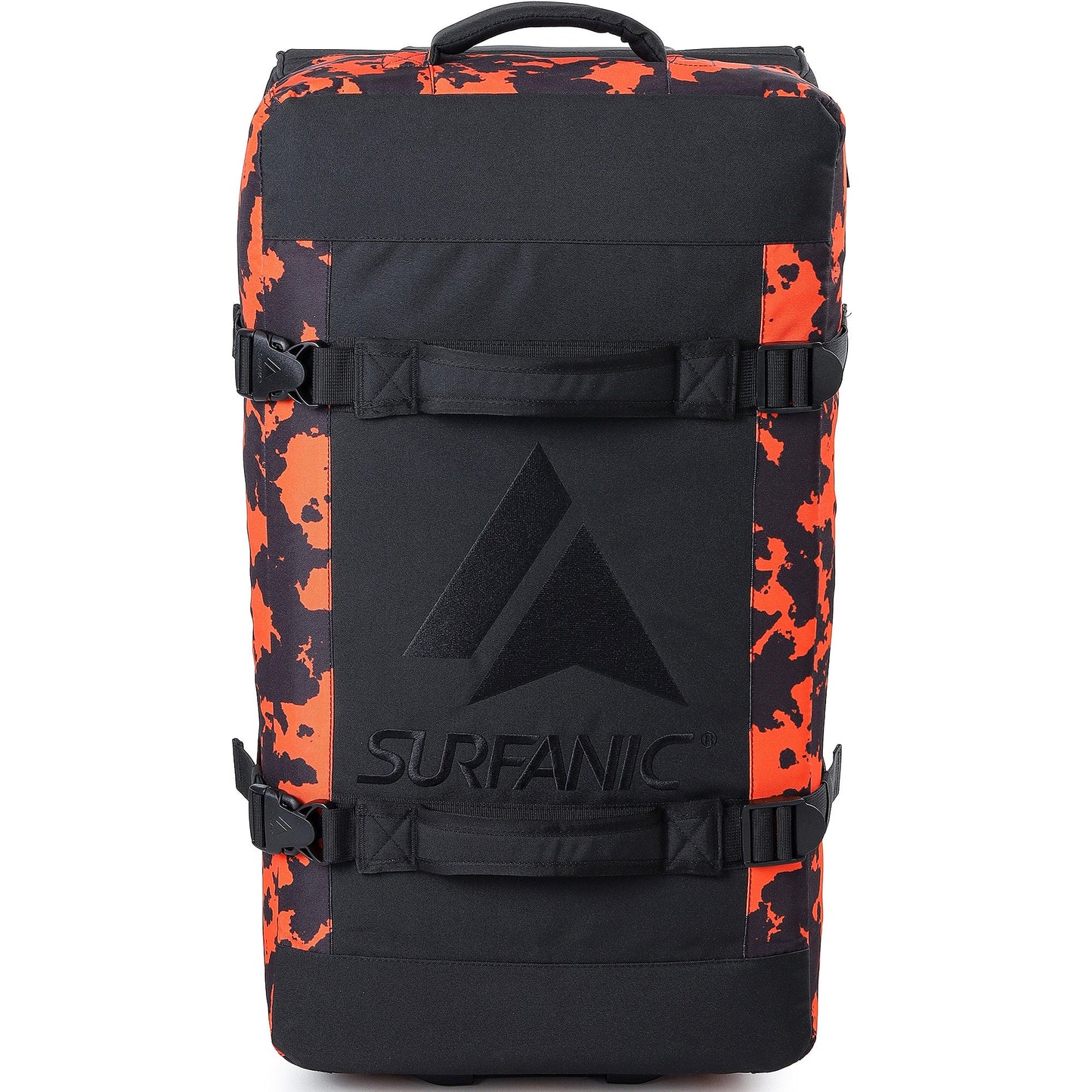 Surfanic Maxim 3.0 100L Roller Bag - Orange Map