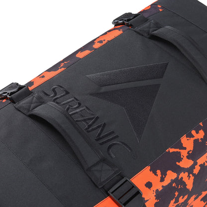 Surfanic Maxim 3.0 100L Roller Bag - Orange Map