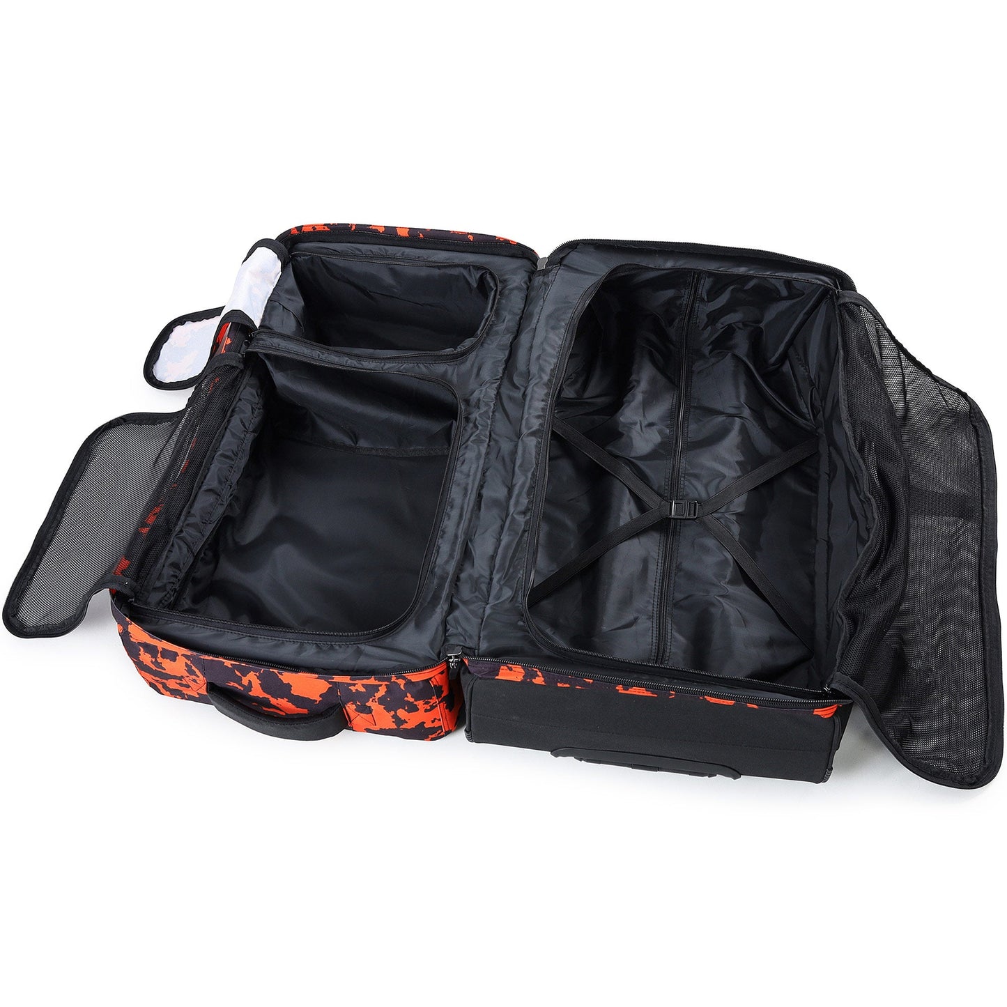 Surfanic Maxim 3.0 100L Roller Bag - Orange Map