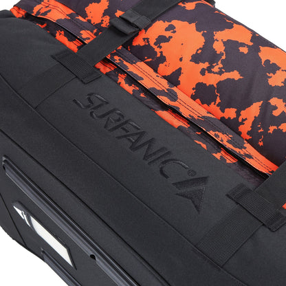 Surfanic Maxim 3.0 100L Roller Bag - Orange Map