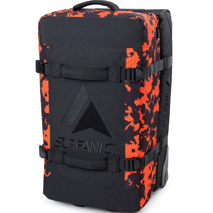 Surfanic Maxim 3.0 100L Roller Bag - Orange Map