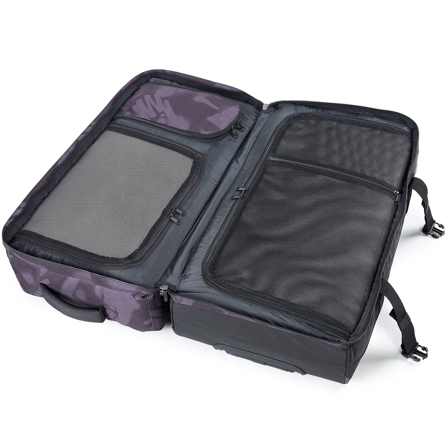 Surfanic Maxim 3.0 120L Roller Bag - Black Vandal