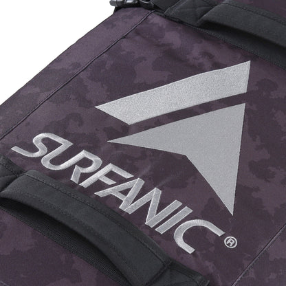 Surfanic Maxim 3.0 120L Roller Bag - Black Map