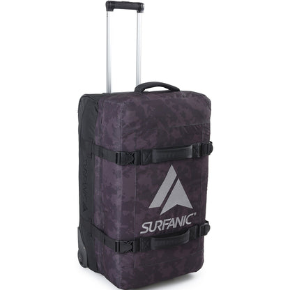 Surfanic Maxim 3.0 120L Roller Bag - Black Map