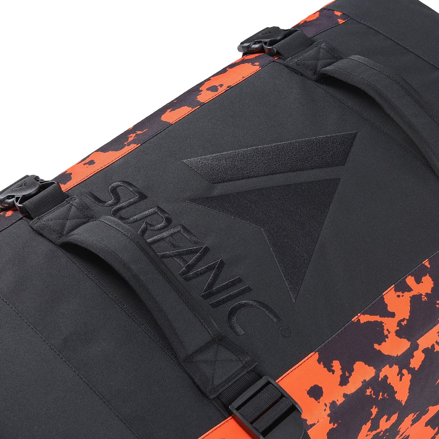 Surfanic Maxim 3.0 120L Roller Bag - Orange Map