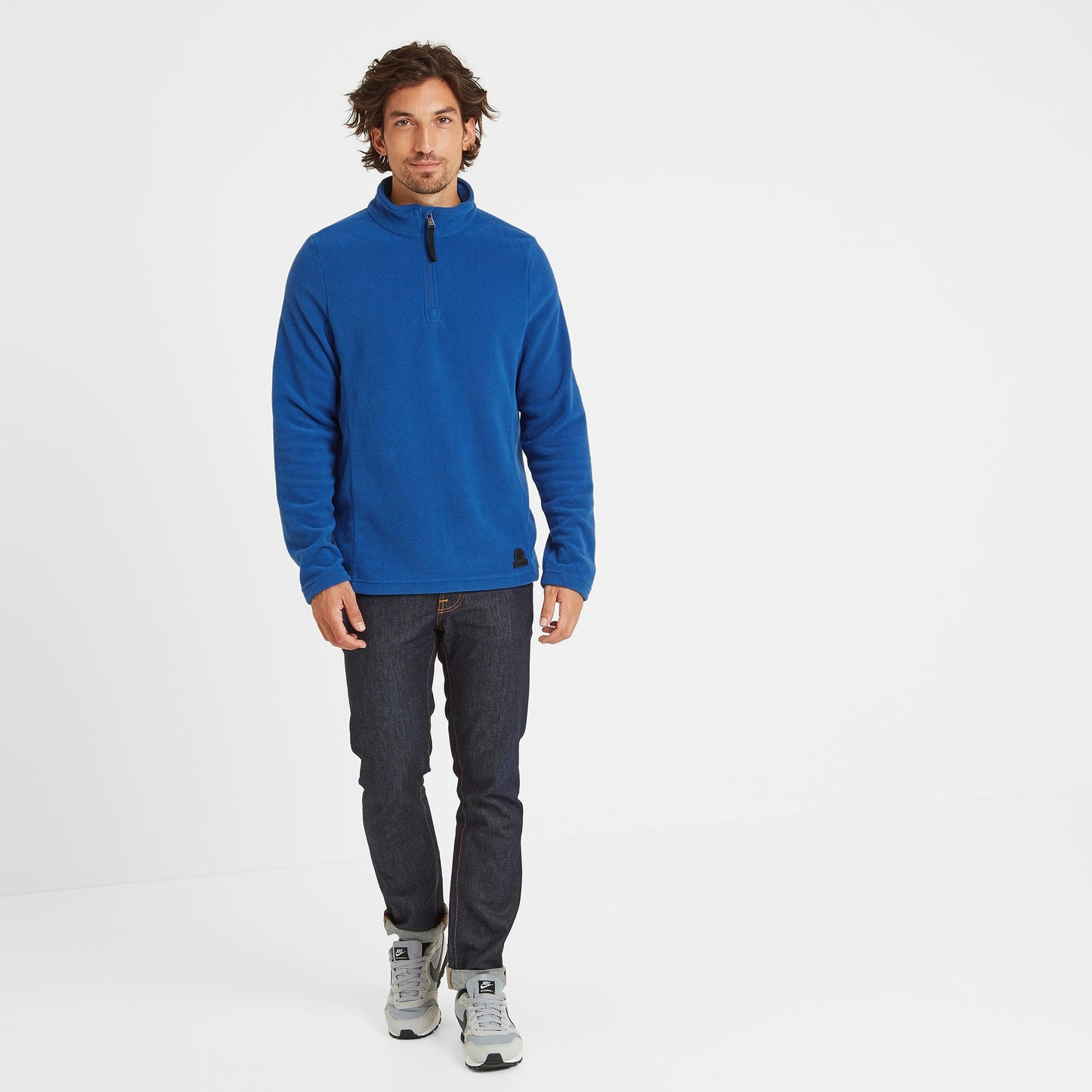 Treeton Mens Fleece Zipneck - Royal Blue