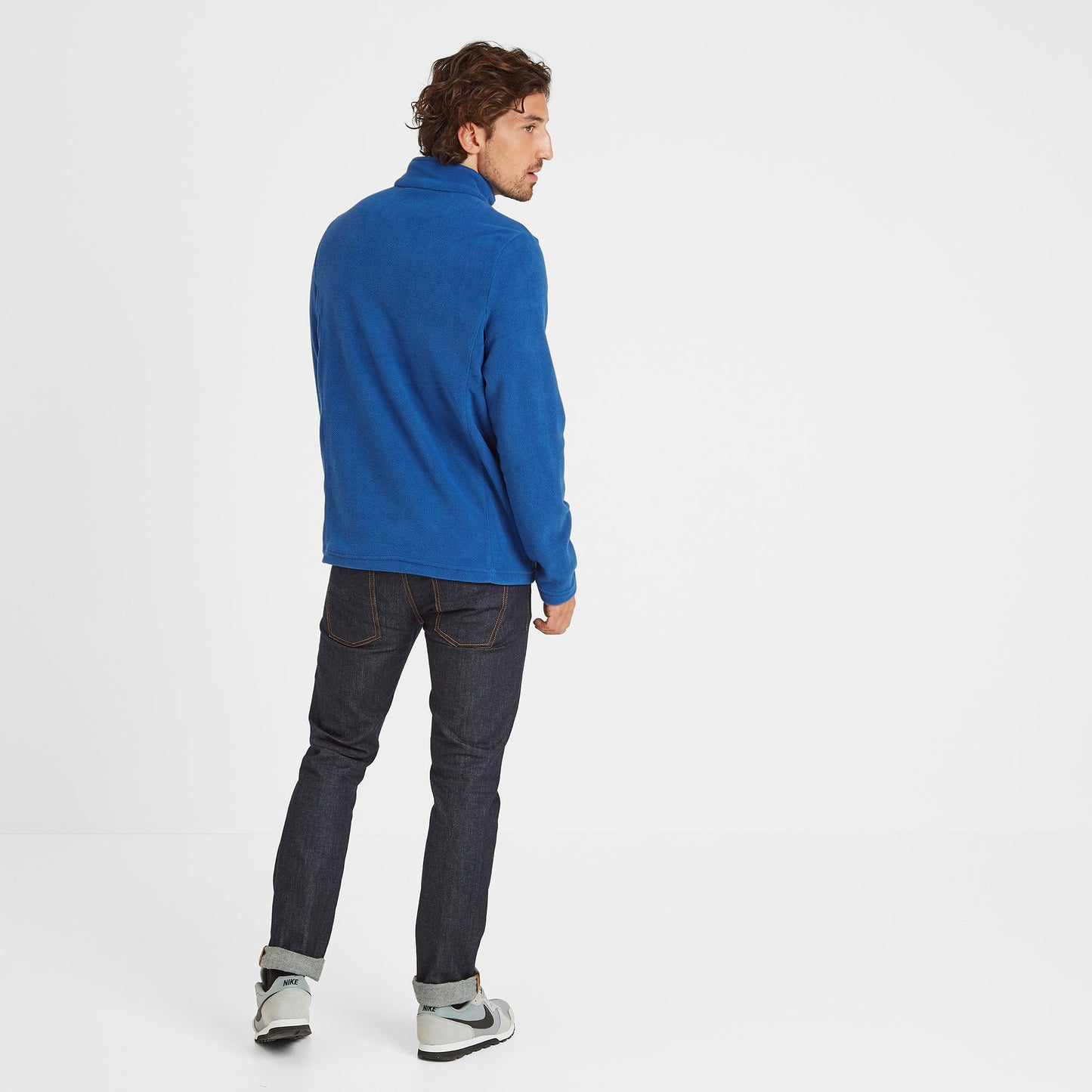 Treeton Mens Fleece Zipneck - Royal Blue
