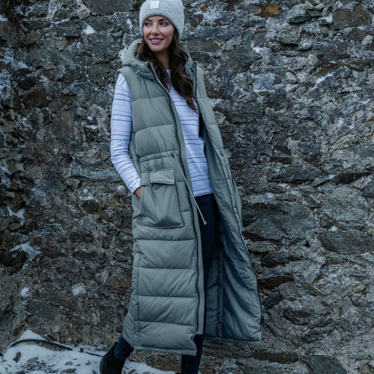 Welham Womens Gilet - Mist Grey