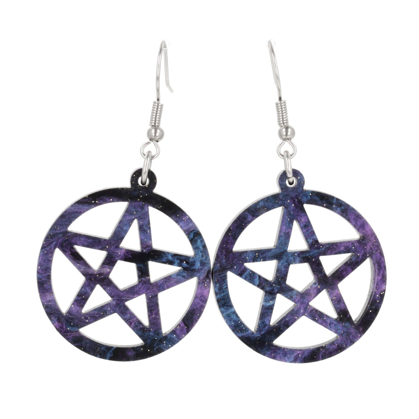 Witching Hour Pentacle Earrings