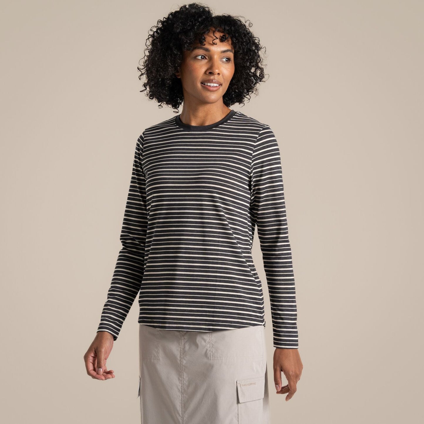 Craghoppers Womens Akona Moisture Control Long Sleeve T-Shirt