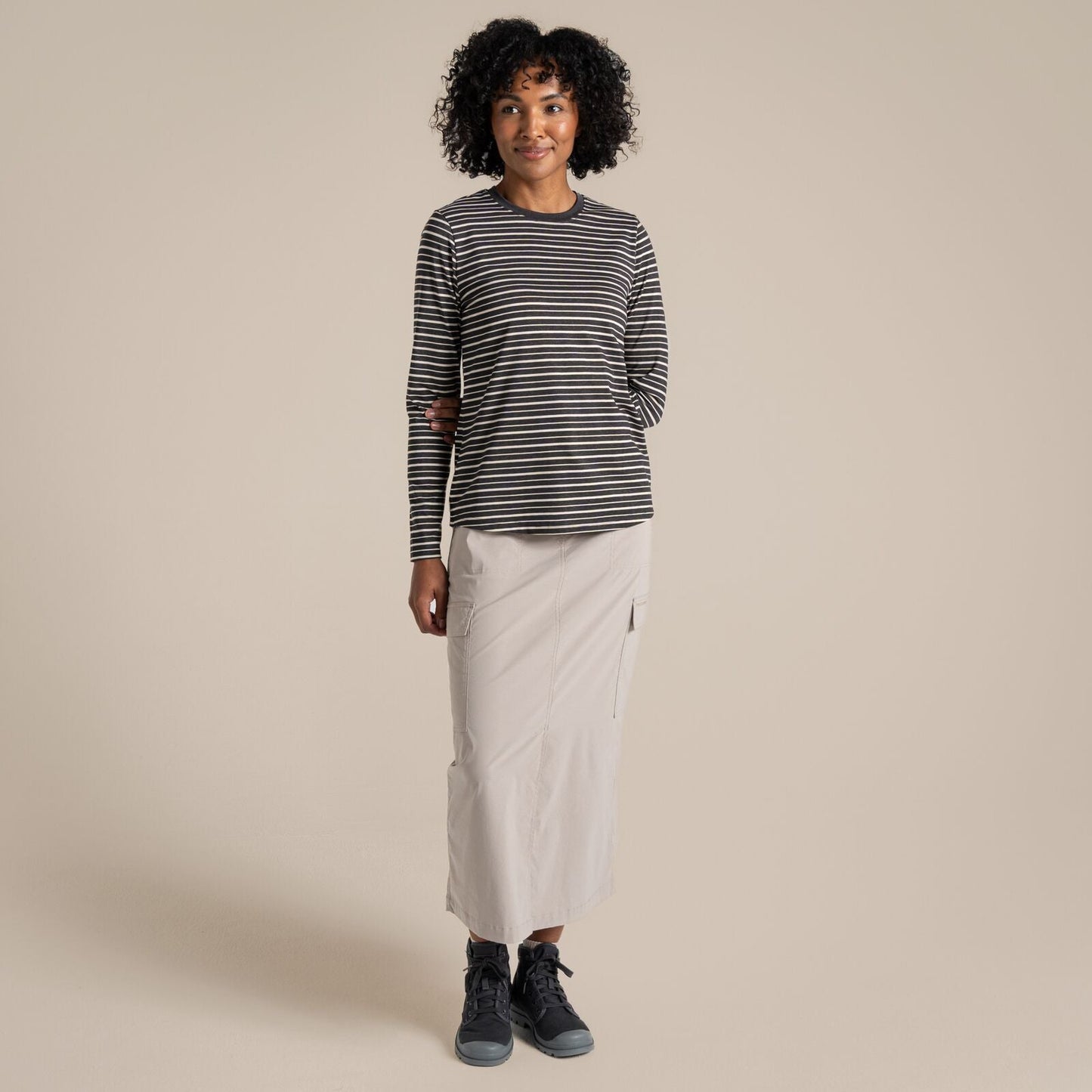 Craghoppers Womens Akona Moisture Control Long Sleeve T-Shirt