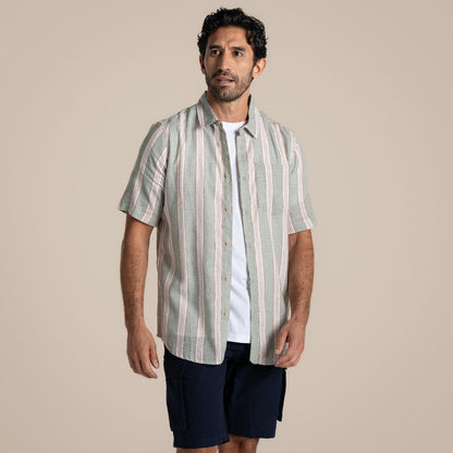 Craghoppers Mens Argino Button Up Short Sleeve Shirt
