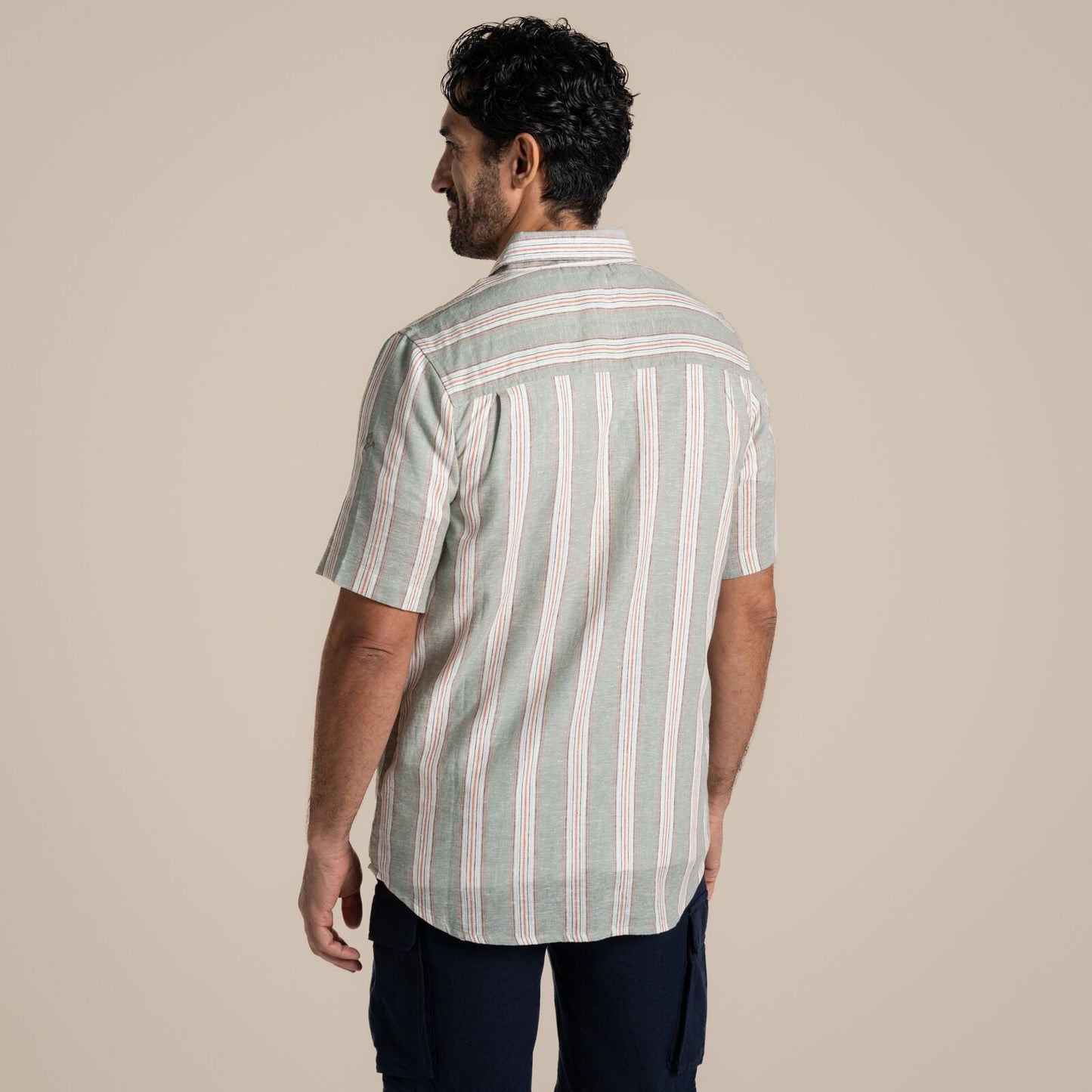 Craghoppers Mens Argino Button Up Short Sleeve Shirt