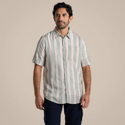 Craghoppers Mens Argino Button Up Short Sleeve Shirt
