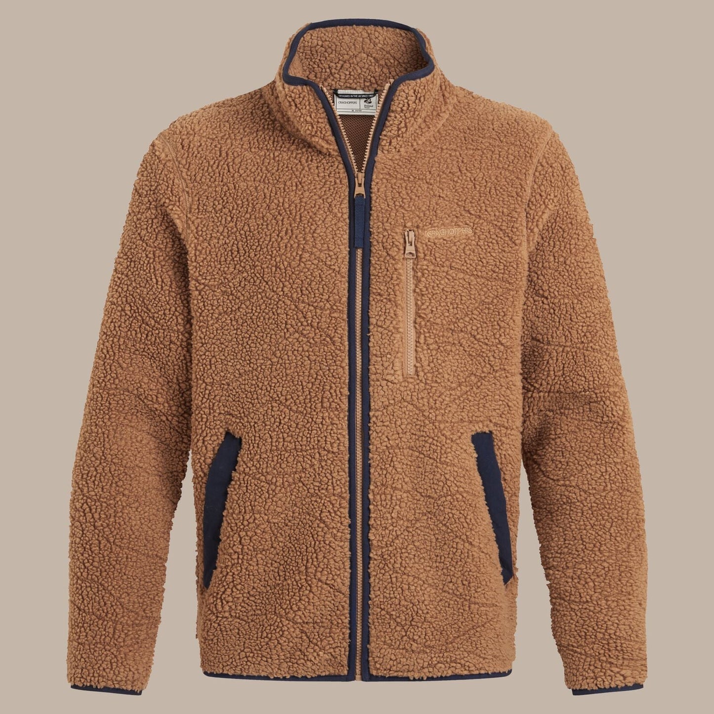 Craghoppers Mens Lathkill National Trust Full Zip Fleece